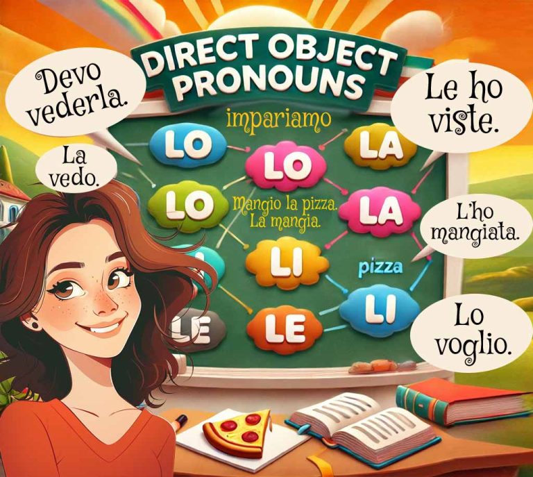 Direct Object Pronouns: The Secret Ingredient for Spicing Up Your Italian!